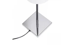 Vardagsrum|Sovrum-Rendl Lulu Bordslampa 59cm Vit/Krom