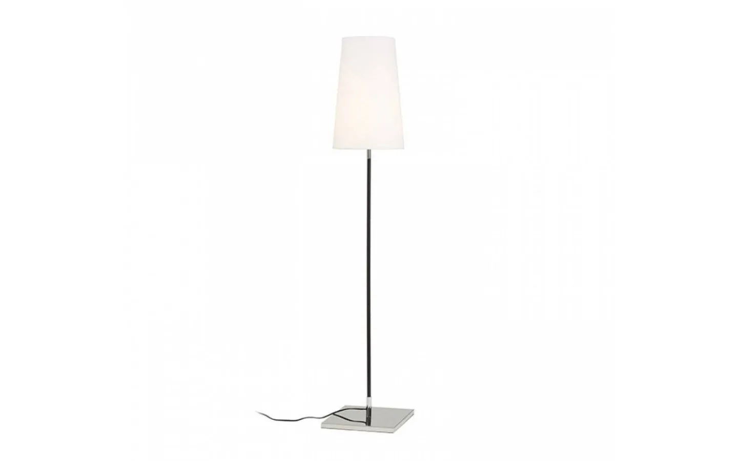 Golvlampor < Rendl Lulu Golvlampa 160cm Vit/Krom E27