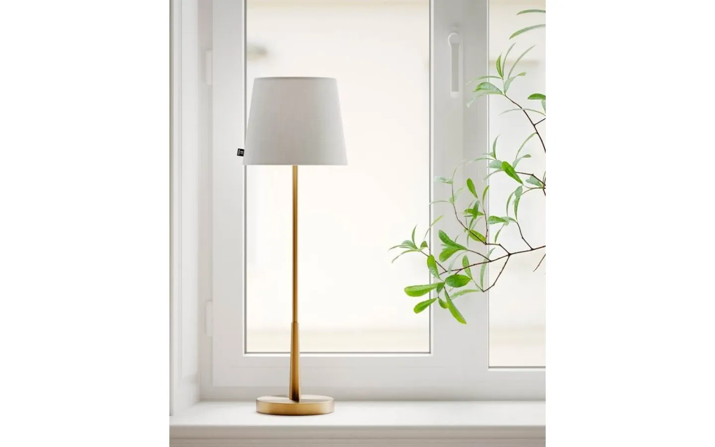 Bordslampor < By Rydens Lumi Bordslampa 68,5cm Guld/Vit