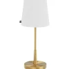 Bordslampor-By Rydens Lumi Bordslampa 48,5cm Guld/Vit