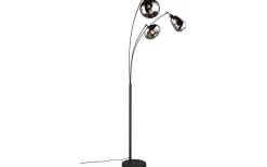 Golvlampor|Golvläslampor < Trio Lighting Lumina Golvlampa 3-delad E14 mattsvart