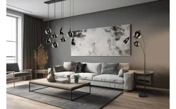 Golvlampor|Golvläslampor < Trio Lighting Lumina Golvlampa 3-delad E14 mattsvart