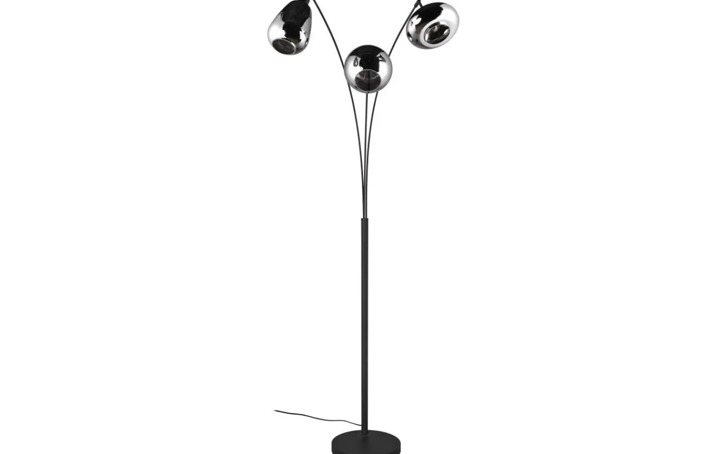 Golvlampor|Golvläslampor < Trio Lighting Lumina Golvlampa 3-delad E14 mattsvart
