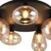 Plafonder-Trio Lighting Lumina Plafond 5xE14 bärnsten