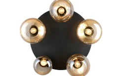 Plafonder-Trio Lighting Lumina Plafond 5xE14 bärnsten