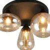 Plafonder-Trio Lighting Lumina Plafond 3xE14 bärnsten