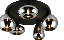 Plafonder < Trio Lighting Lumina Plafond 5xE14 förkromad