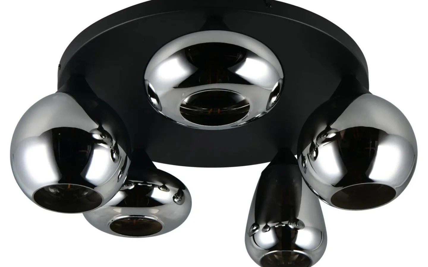 Plafonder < Trio Lighting Lumina Plafond 5xE14 förkromad