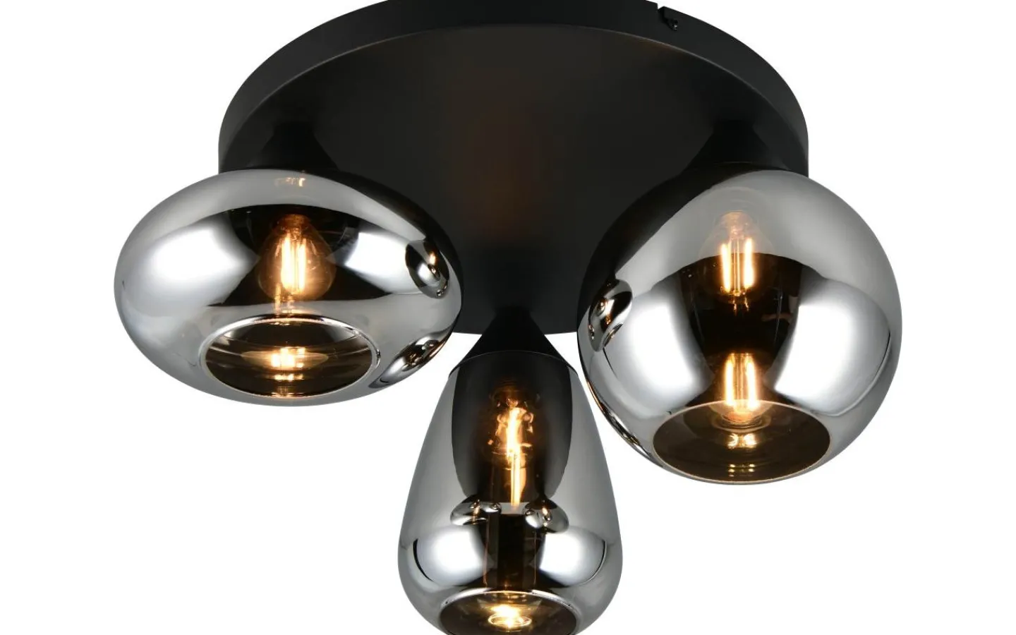 Plafonder < Trio Lighting Lumina Plafond 3xE14 förkromad