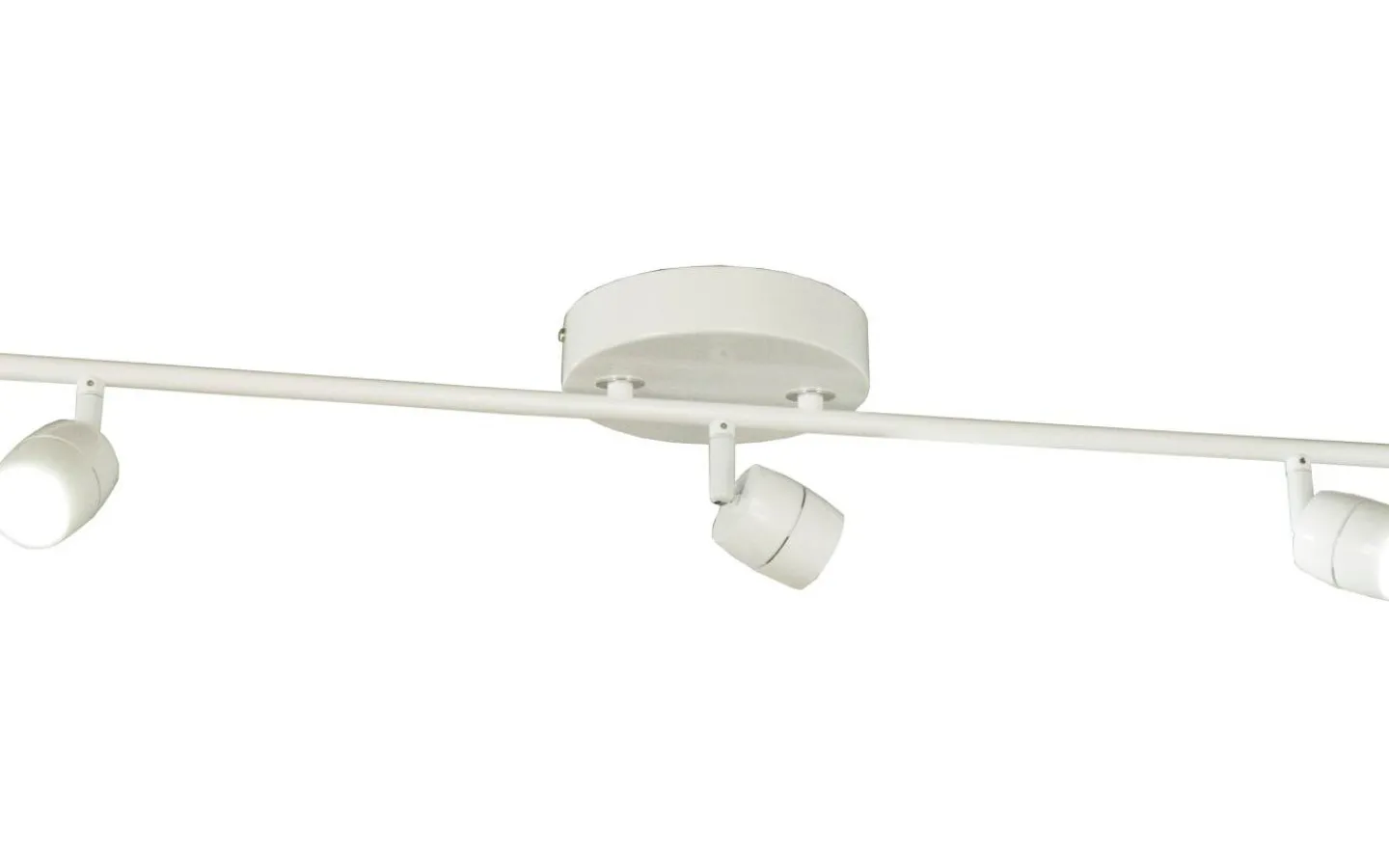 Avlånga Takspotlights|Takspot Med 3 Lampor < Aneta Lumi Takspotlight 76cm LED 3x5W 3000K Vit