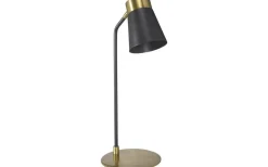 Skrivbordslampor < PR Home Luna Skrivbordslampa 60cm Svart/Antikmässing