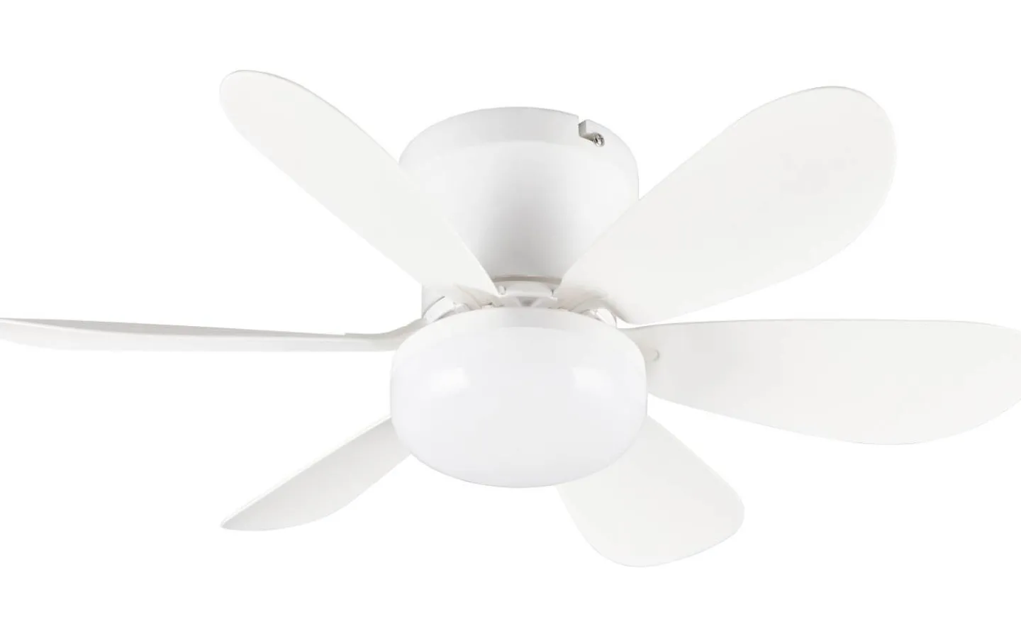 Takfläktar < Reality Lund Takfläkt 53cm LED matt vit