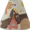Toppringsskärmar-Hallbergs Lustgården Toppringskräm Natur Ø22cm Stig Lindberg