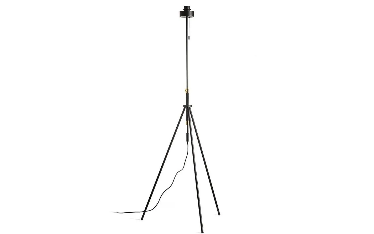 Golvfötter < Rendl Luton Golvfot 156cm Svart/Mässing