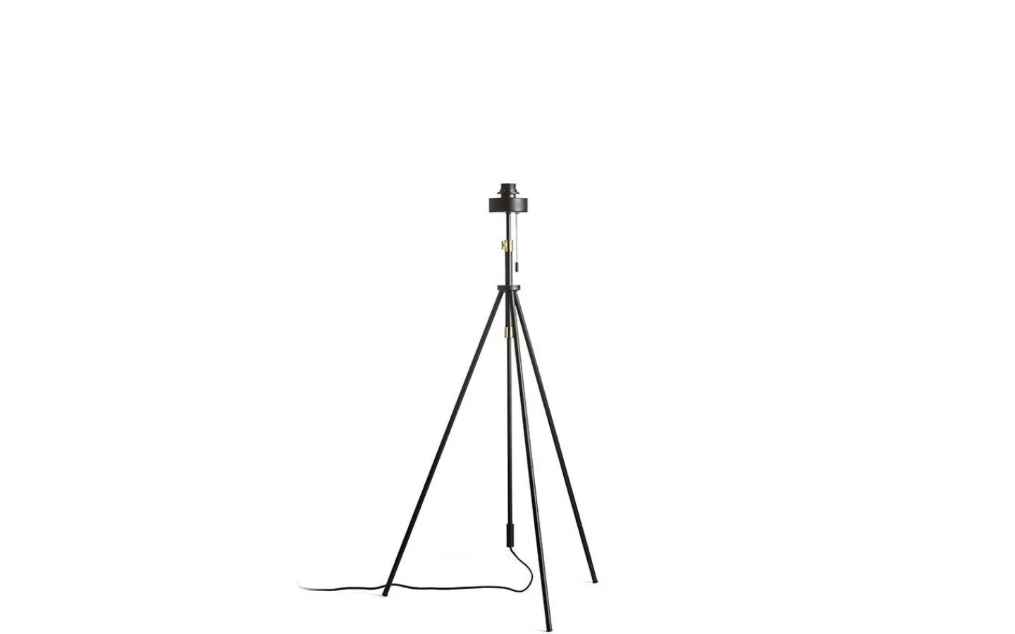Golvfötter < Rendl Luton Golvfot 156cm Svart/Mässing