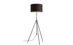 Golvfötter < Rendl Luton Golvfot 156cm Svart/Mässing