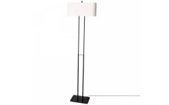 Golvlampor-By Rydens Luton Golvlampa 150cm Svart/Vit