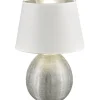 Bordslampor-Reality Luxor Bordslampa 35cm E27 silver