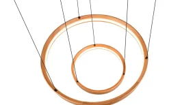 Stora Taklampor Ø50-69 Cm-Trio Lighting Lynwood Takpendel LED 60cm trä