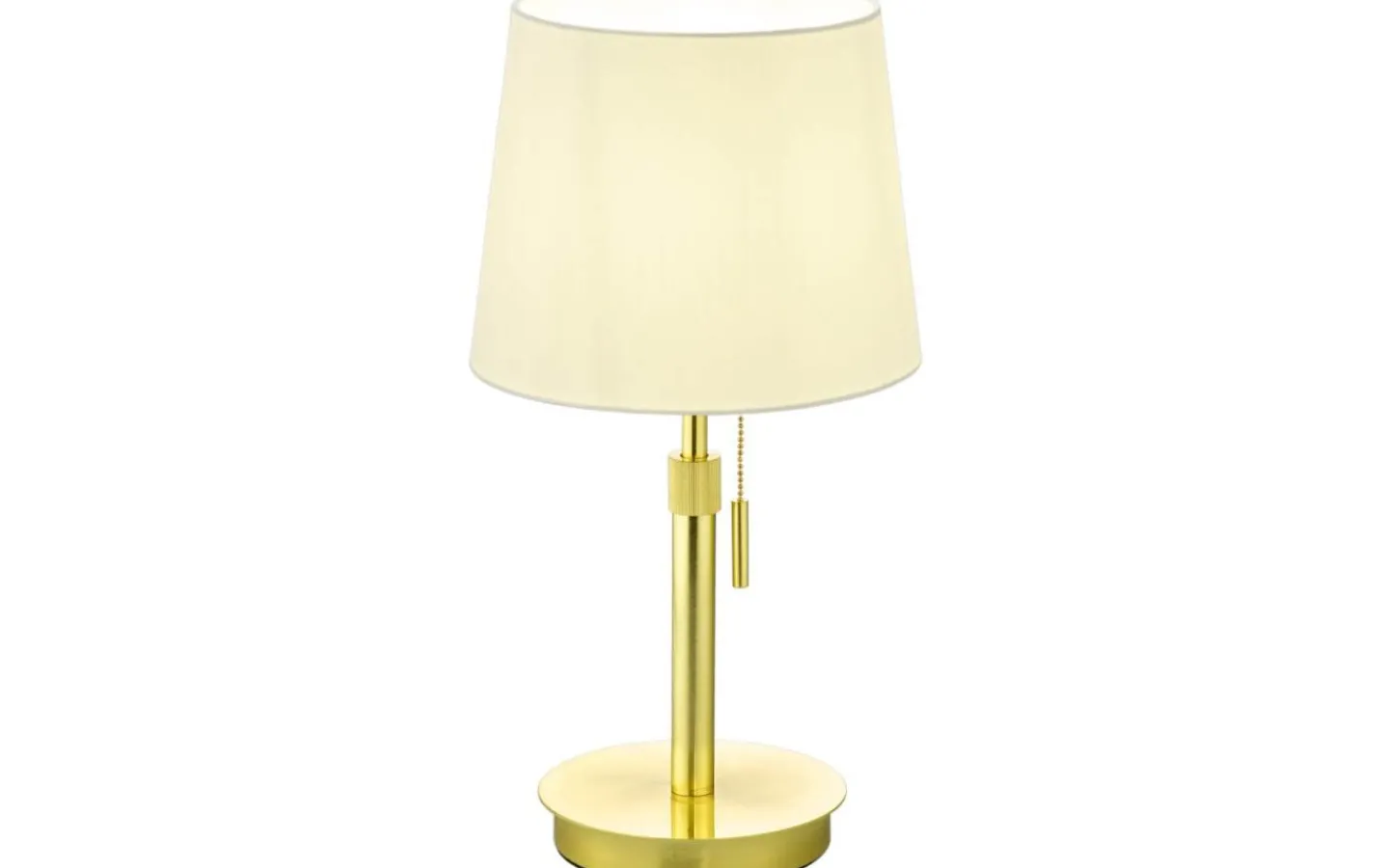 Bordslampor-Trio Lighting Lyon Bordslampa E27 matt mässing