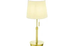 Bordslampor-Trio Lighting Lyon Bordslampa E27 matt mässing