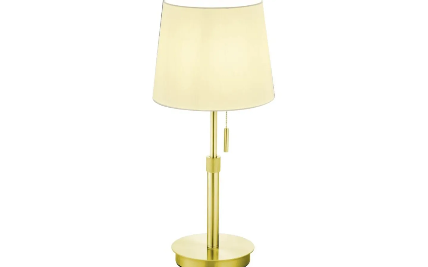 Bordslampor-Trio Lighting Lyon Bordslampa E27 matt mässing