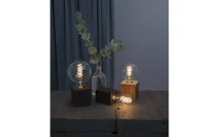 Vardagsrum|Bordslampor < Star Trading Lys Bordslampa E27 10cm Svart