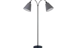 Klassiska Golvlampor|Golvfötter-ArmaturHantverk Lysekil Golvfot 2L 148cm Svart