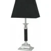 Vardagsrum|Sovrum < Malmbergs Madame Bordslampa 40cm Svart/Krom