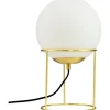 Bordslampor-Dyberg Larsen Madrid Bordslampa 34cm Opal/Mässing