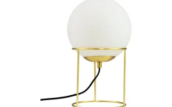 Bordslampor-Dyberg Larsen Madrid Bordslampa 34cm Opal/Mässing