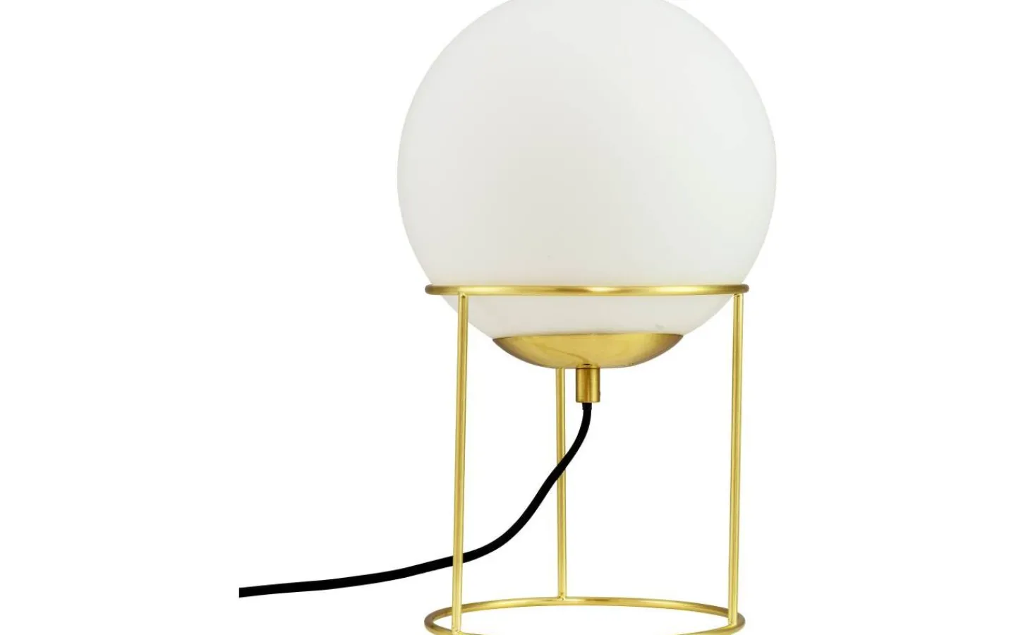 Bordslampor-Dyberg Larsen Madrid Bordslampa 34cm Opal/Mässing