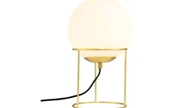 Bordslampor-Dyberg Larsen Madrid Bordslampa 34cm Opal/Mässing