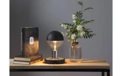 Vardagsrum|Bordslampor < Star Trading Magic Bordslampa E27 9cm Krom/Svart