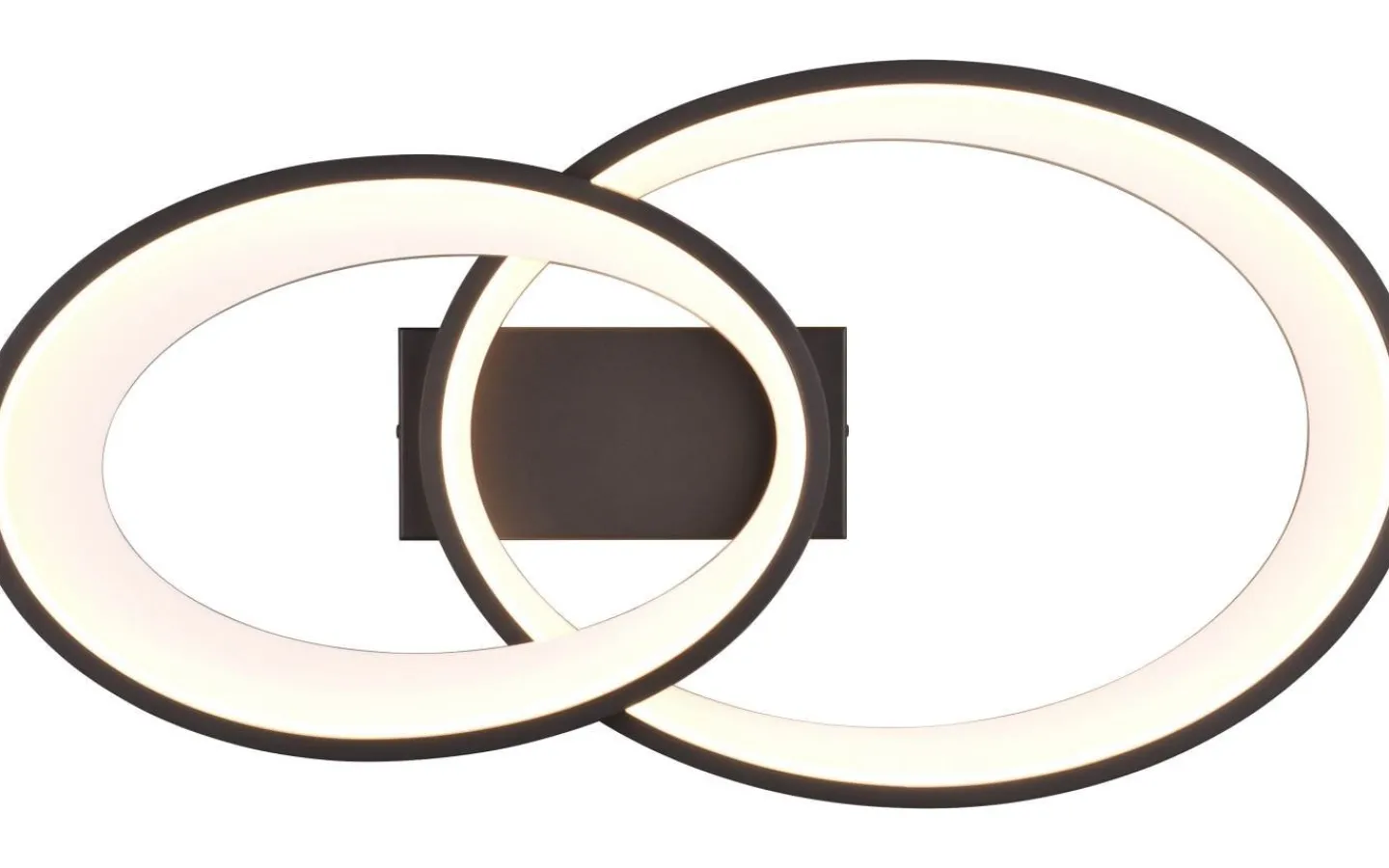 Plafonder < Reality Malaga Plafond LED mattsvart
