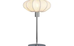 Bordslampor < Aneta Mamsell Bordslampa 37cm Krom/Vit