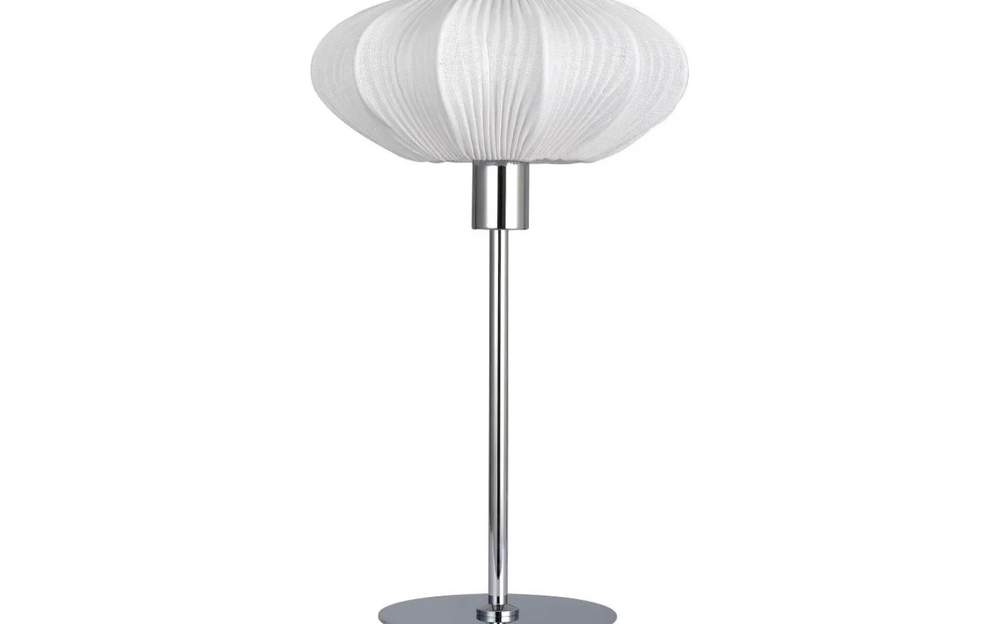 Bordslampor < Aneta Mamsell Bordslampa 37cm Krom/Vit