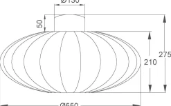 Sovrum|Plafonder-Aneta Mamsell Plafond 55cm Vit