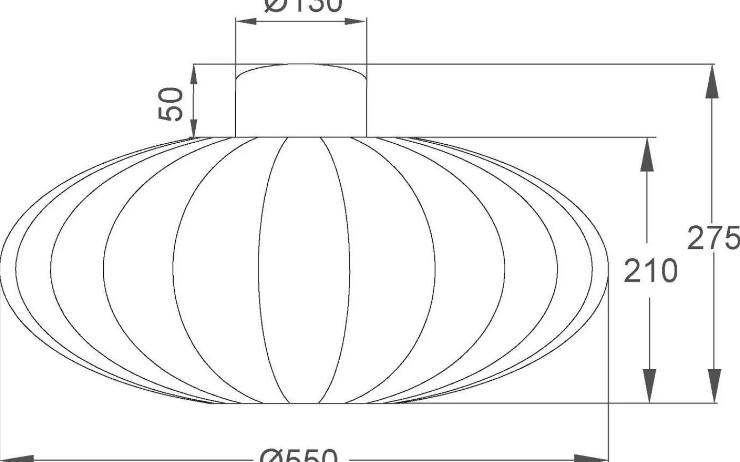 Sovrum|Plafonder-Aneta Mamsell Plafond 55cm Vit