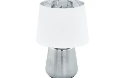 Bordslampor-Eglo Manalba 1 Bordslampa 30cm Silver