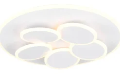 Plafonder < Trio Lighting Mandala Plafond LED matt vit