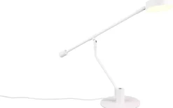 Skrivbordslampor-Trio Lighting Manduro Skrivbordslampa LED mattvit
