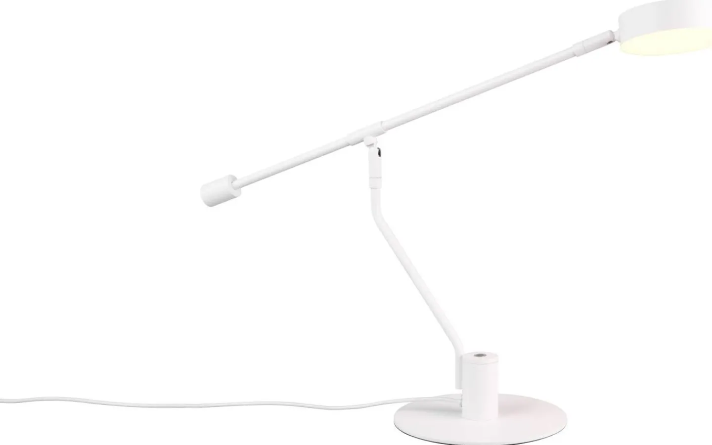 Skrivbordslampor-Trio Lighting Manduro Skrivbordslampa LED mattvit