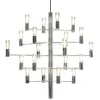 Kök & Matplats|Stora Taklampor Ø70-150 Cm < Herstal Manola Takkrona 70cm LED 20x2,5W Krom
