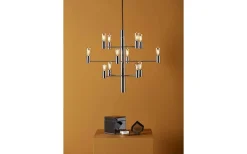 Vardagsrum|Kök & Matplats < Herstal Manola Takkrona 60cm LED 12x2,5W Krom