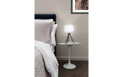 Bordslampor-Eglo Mantunalle Bordslampa 40cm Vit