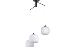 Stora Taklampor Ø50-69 Cm < Eglo Mantunalle Rondell Taklampa 62cm 3L Vit