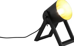 Bordslampor < Reality Marc Bordslampa E27 matt svart/guld
