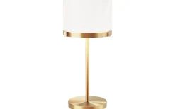 Bordslampor-By Rydens Marcel Bordslampa 55cm Mässing/Vit