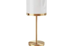 Bordslampor-By Rydens Marcel Bordslampa 55cm Mässing/Vit
